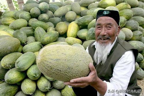 旅行吃新疆哈密瓜视频,甜蜜滋味，尽在这一刻