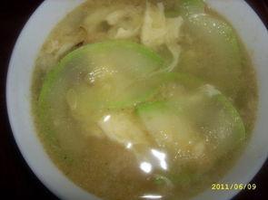 角瓜鸡蛋能做汤吃吗视频,角瓜鸡蛋汤制作教程