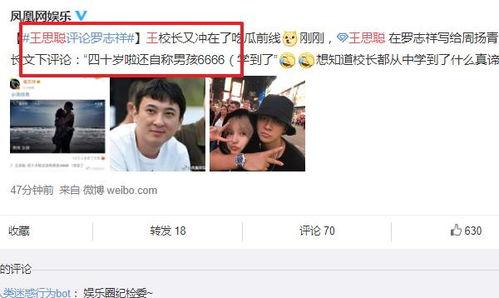 王思聪吃瓜罗志祥视频,揭秘娱乐圈风云再起